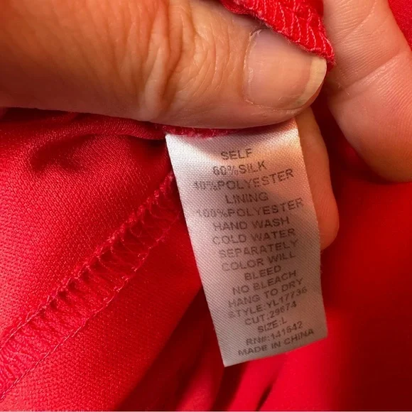 Ya Los Angeles Red Sleeveless Midi Sundress - Picture 6 of 7